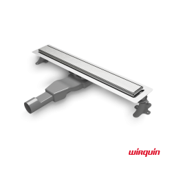Επιδαπέδιο Κανάλι Ντουζιέρας Flat Linear 60cm, Wirquin