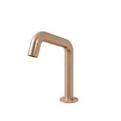 AKÈ DECK-MOUNTED SPOUT WITH SENSOR SATIN COPPER