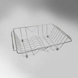 Καλάθι Νεροχύτη, διάσταση  43,5x32 Κρεμαστό Inox
