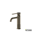 Μπαταρία Νιπτήρα με Βαλβίδα Clic-Clac Lumiere Vicario Black Brushed