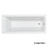Μπανιέρα Ακρυλική Caronite URBAN 1700x725, Carron Bath White