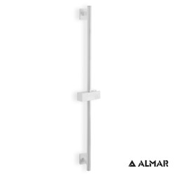 Βέργα Ανάρτησης Τηλεφώνου Ντουζ Flute 70 εκ.,  Alamr White Matt