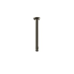Βραχίονας Οροφής Στρογγυλός 20εκ., Vicario Lumiere  Black Brushed