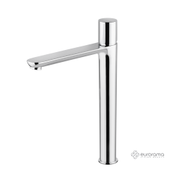 Μπαταρία Νιπτήρα Υψηλή με Βαλβίδα Clic-Clac Res-Pro Eurorama Chrome