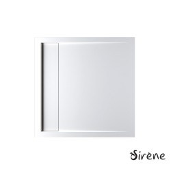 ΝΤΟΥΖ.ΠΑΡΑΛ/ΜΗ ΑΚΡΥΛΙΚΗ 100x100 TAU Φ90 SIRENE WHITE