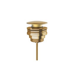 Βαλβίδα Νιπτήρα clic-clac AISI316 Inox PVD Brushed Gold