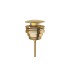 Βαλβίδα Νιπτήρα clic-clac AISI316 Inox PVD Brushed Gold
