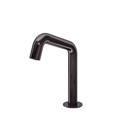 AKÈ DECK-MOUNTED SPOUT WITH SENSOR POLISHED CARBON PVD