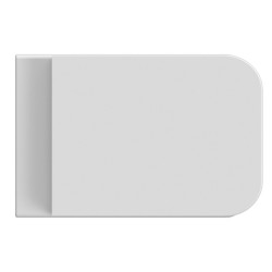 ΚΑΛΥΜΜΑ ΛΕΚ.BUTTERFLY SOFT CLOSE SCARABEO WHITE
