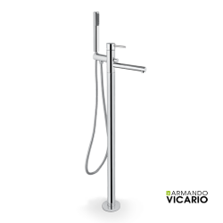 Μπαταρία Λουτρού Επιδαπέδια Cyrcus Vicario Chrome