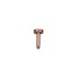 Βραχίονας Οροφής Στρογγυλός 10εκ. AISI316 Inox PVD Rose-Gold