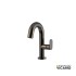 Μπαταρία Νιπτήρα με Βαλβίδα Clic-Clac Slim Vicario Black Chrome