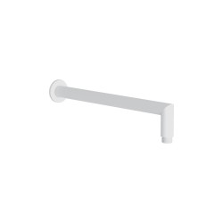 Βραχίονας Τοίχου Στρογγυλός 35εκ., Eurorama White Matt