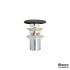 Βαλβίδα Νιπτήρα Clic-Clac Bianco Ceramica Anthracite Matt