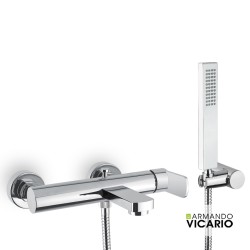 Μπαταρία Λουτρού Glam Vicario Chrome