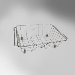 Καλάθι Νεροχύτη, διάσταση  39,5x29 Κρεμαστό Inox