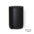 Χαρτοδοχείο Επιδαπέδιο 5l Geesa Black Matt