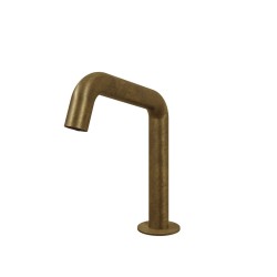 AKÈ DECK-MOUNTED SPOUT WITH SENSOR OLD BRONZE