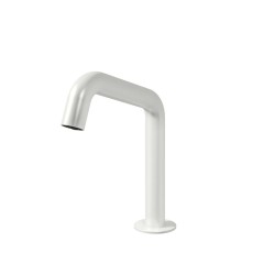 AKÈ DECK-MOUNTED SPOUT WITH SENSOR MATT WHITE