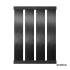 Σχάρα Αποστράγγισης 33,6 x 48 x 1,2 Schock gunmetal