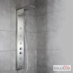 Στήλη Ντουζ ELITE 5 εξοδων με μίκτη Inox