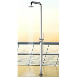ΣΤΗΛΗ ΝΤΟΥΖ MAURAMIX ICOS ΕΠΙΔΑΠΕΔΙΑ ΥΨΟΣ 239 εκ. INOX
