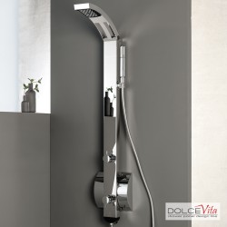 Στήλη Ντουζ IDEA με μίκτη Inox Matt