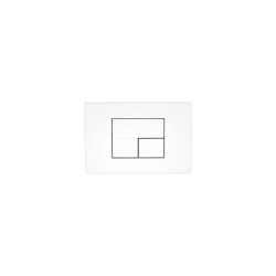 Πλακέτα ενεργοποίησης καζανακίου λευκή TILE P45-0130 KARAG