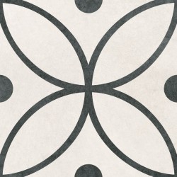 Πλακάκι RETRO Flor White KARAG 30x30cm